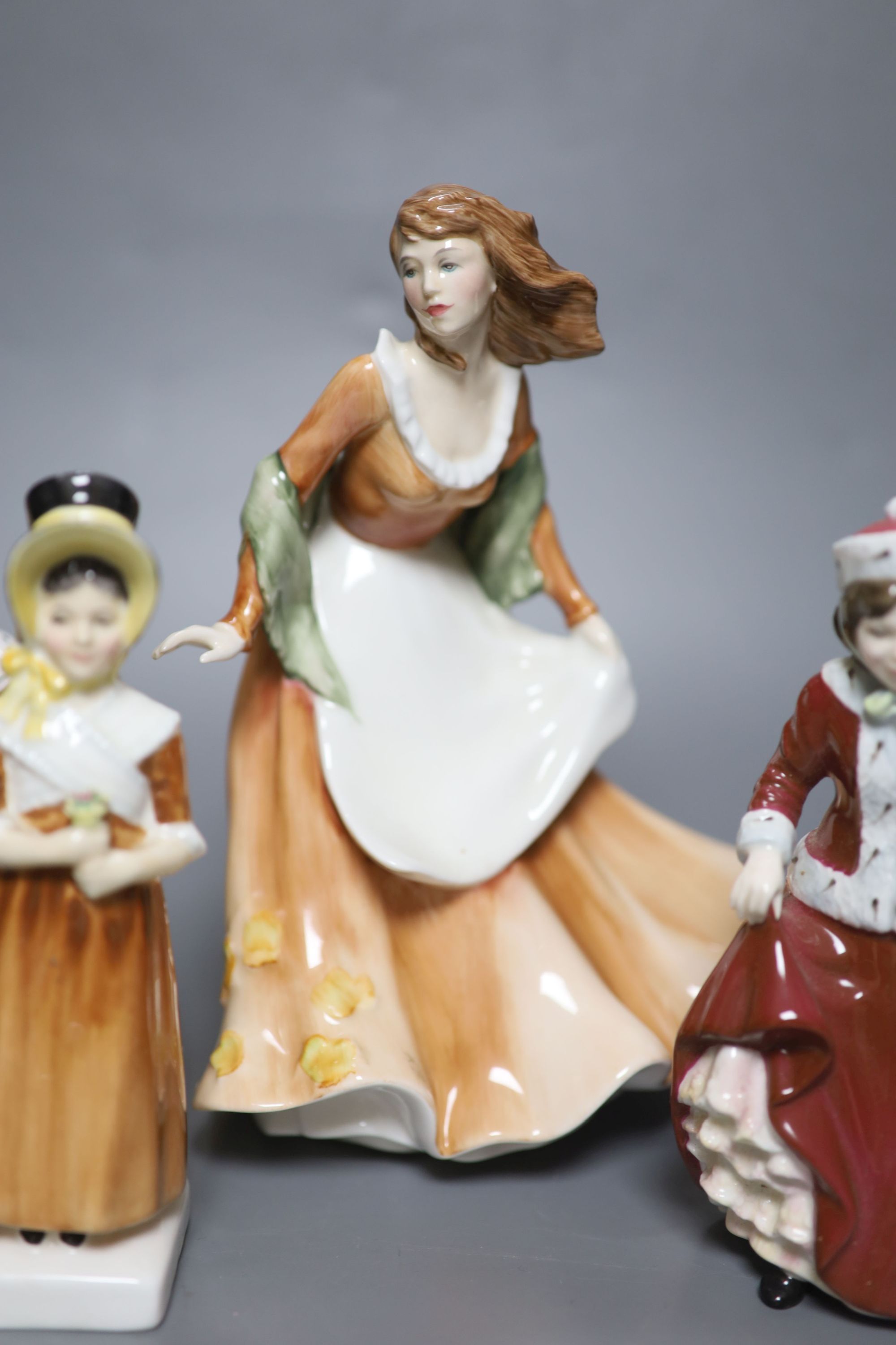 Five Royal Doulton figures